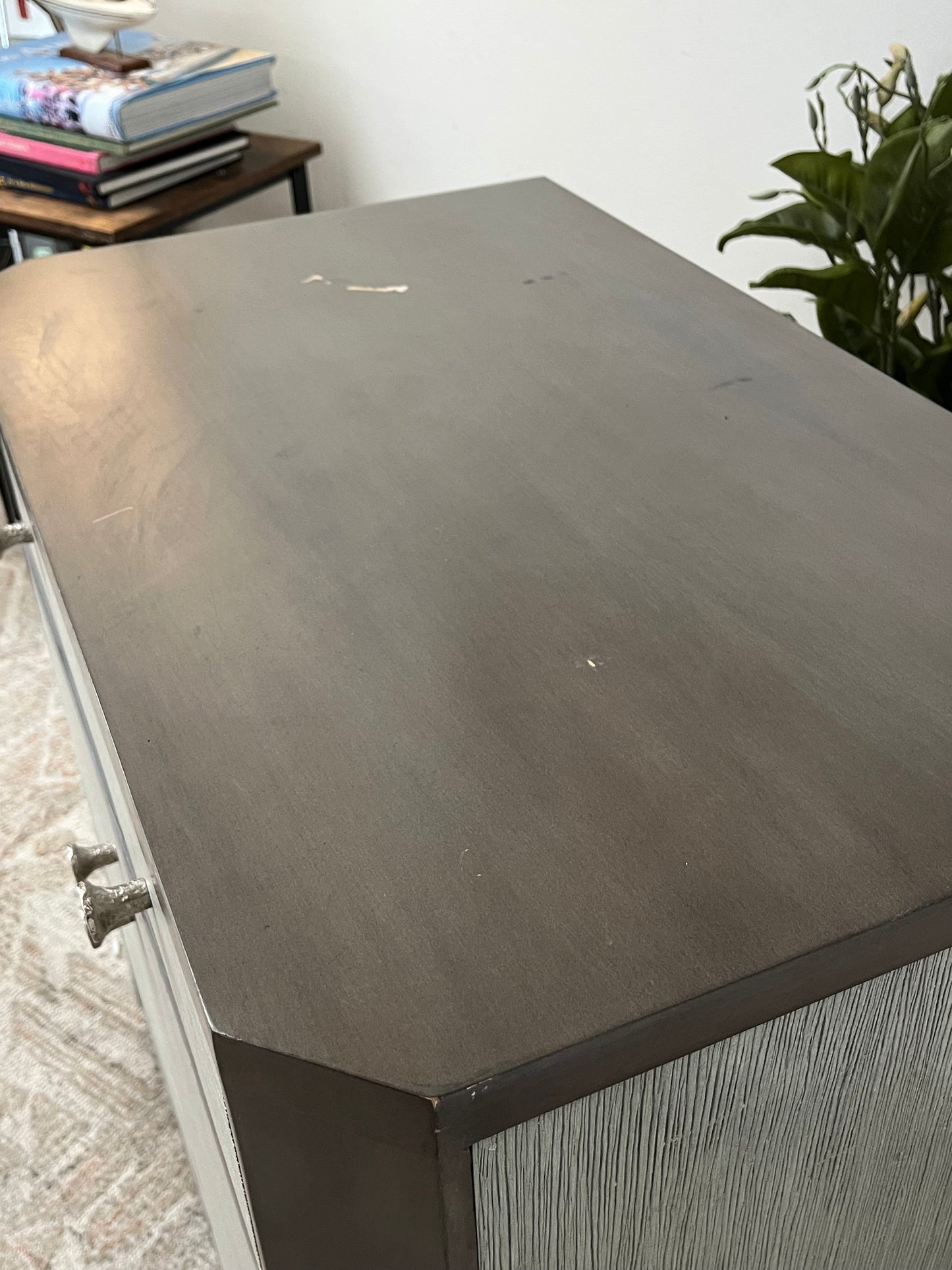 Two Tone Double Door Nightstand