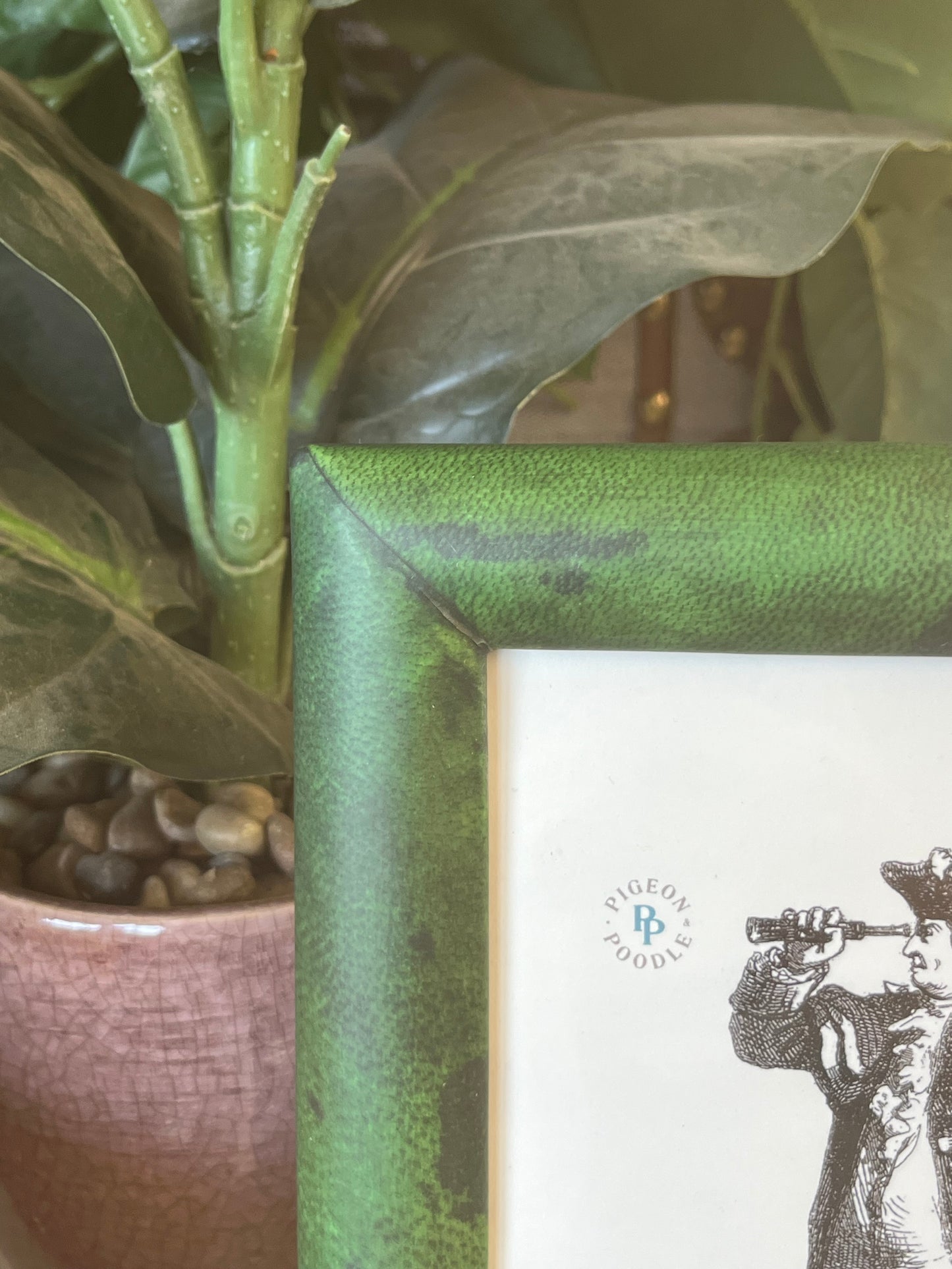 Modern Emerald Green 7" x 5" Picture Frame