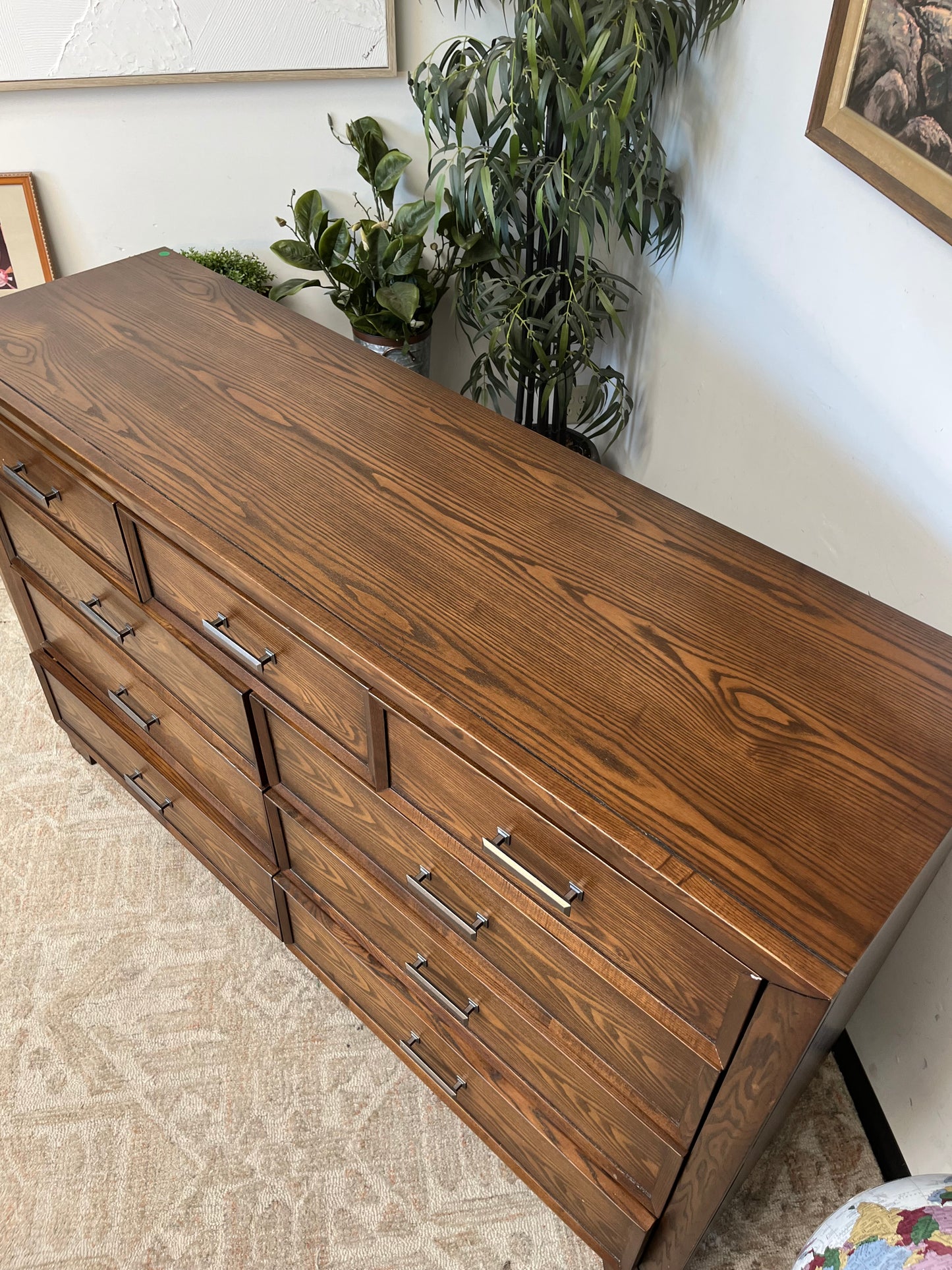 Craftsman Style 9 Drawer Dresser