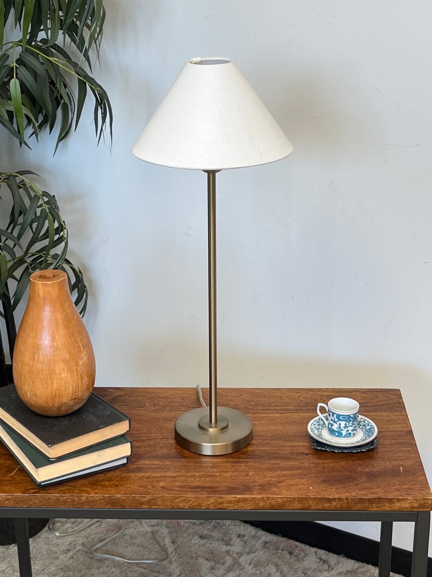 West Elm Stainless Steel Table Lamp