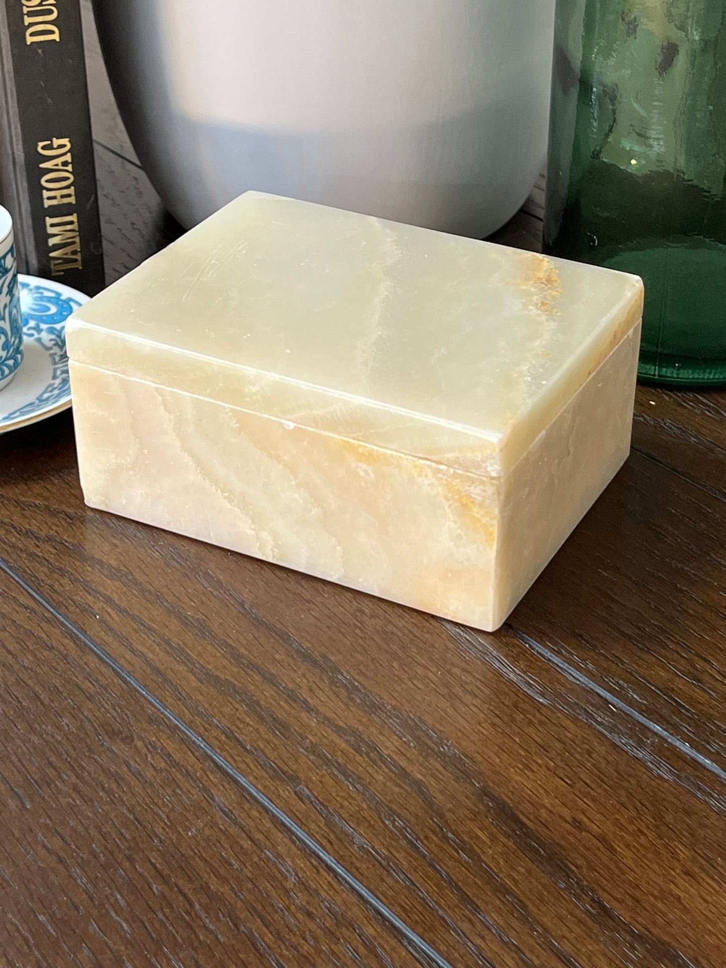 Natural Stone Tray with Lid
