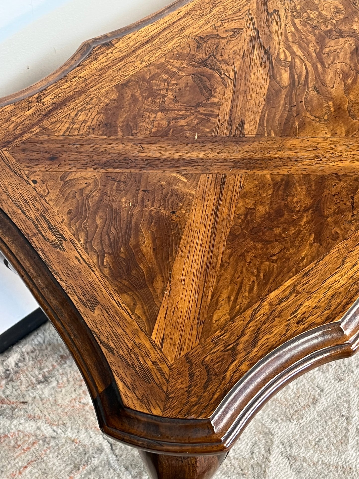 Traditional Style Low 56" Console Table