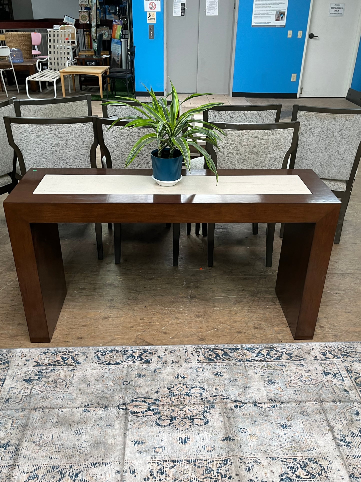 Kriess Stone Top Console Buffet