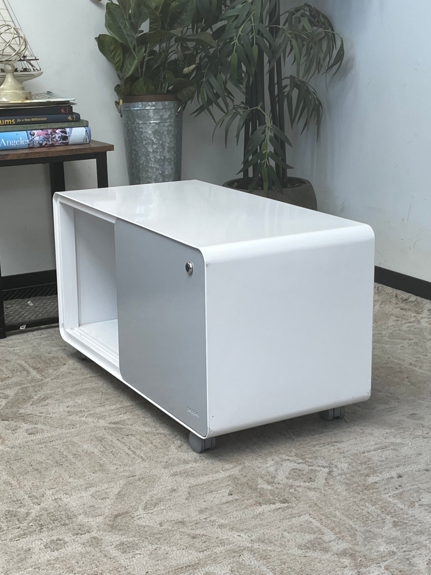 Poppin Rolling Storage Cart