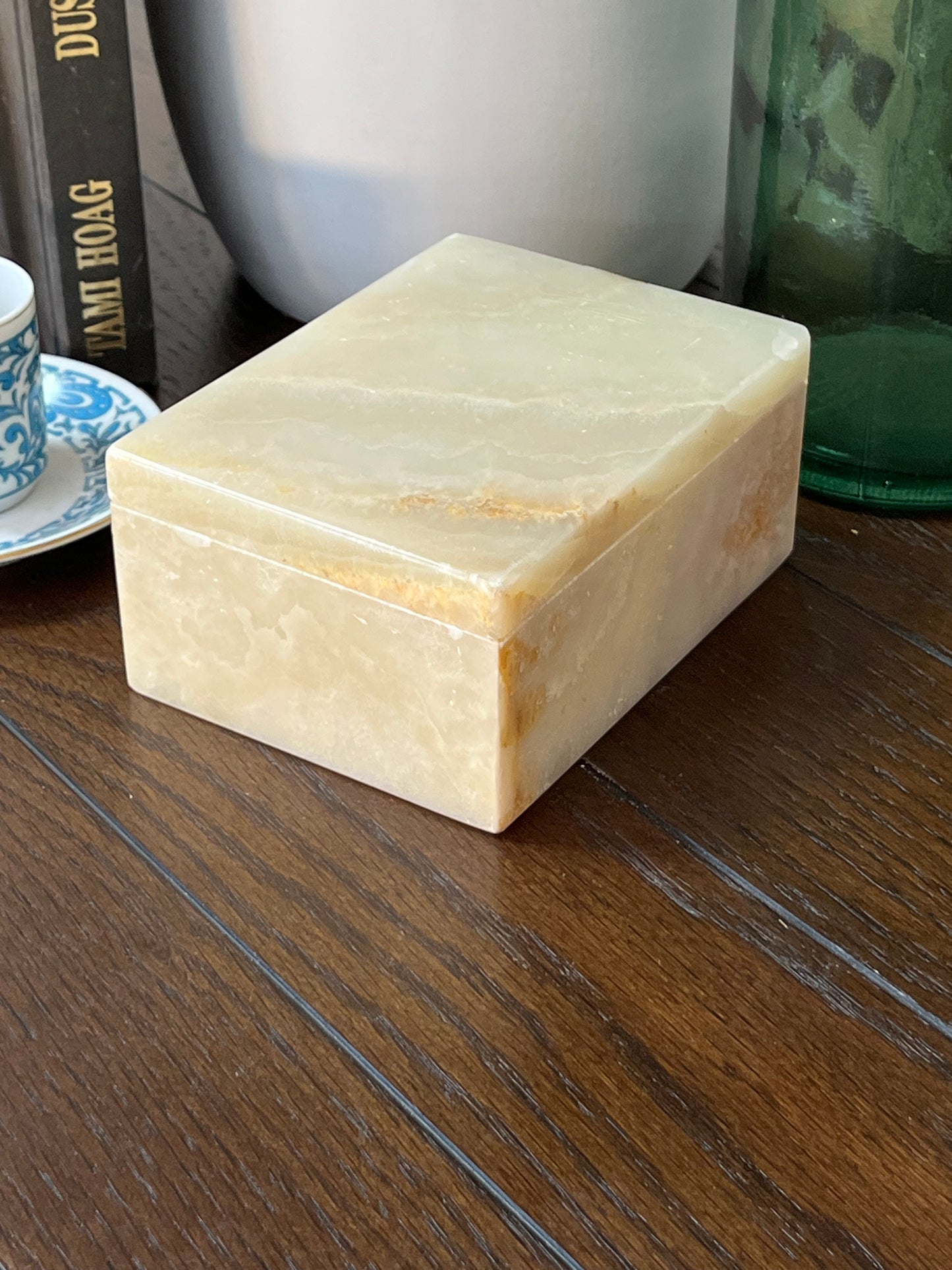 Natural Stone Tray with Lid