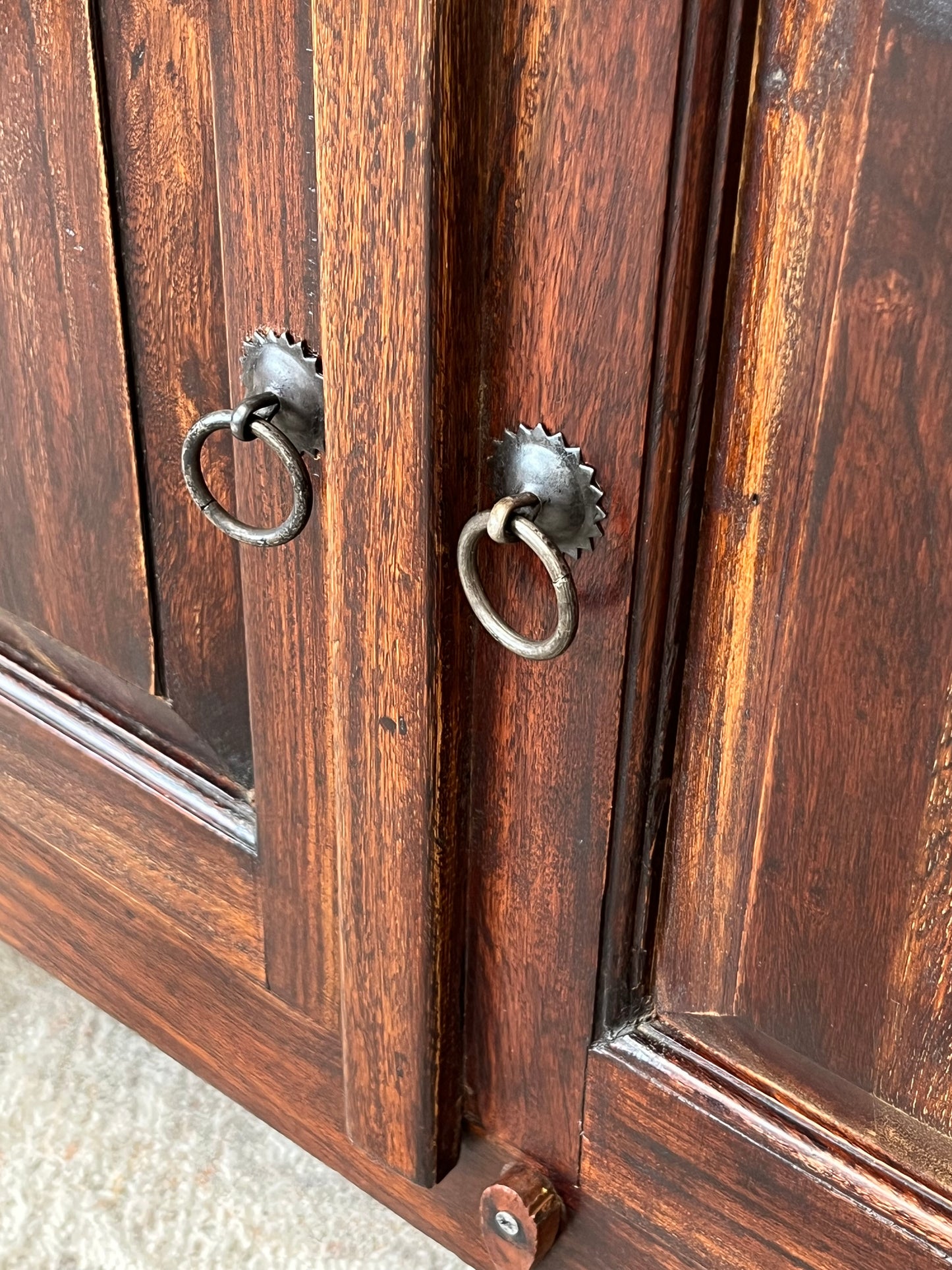 Rosewood Asian Style Cabinet