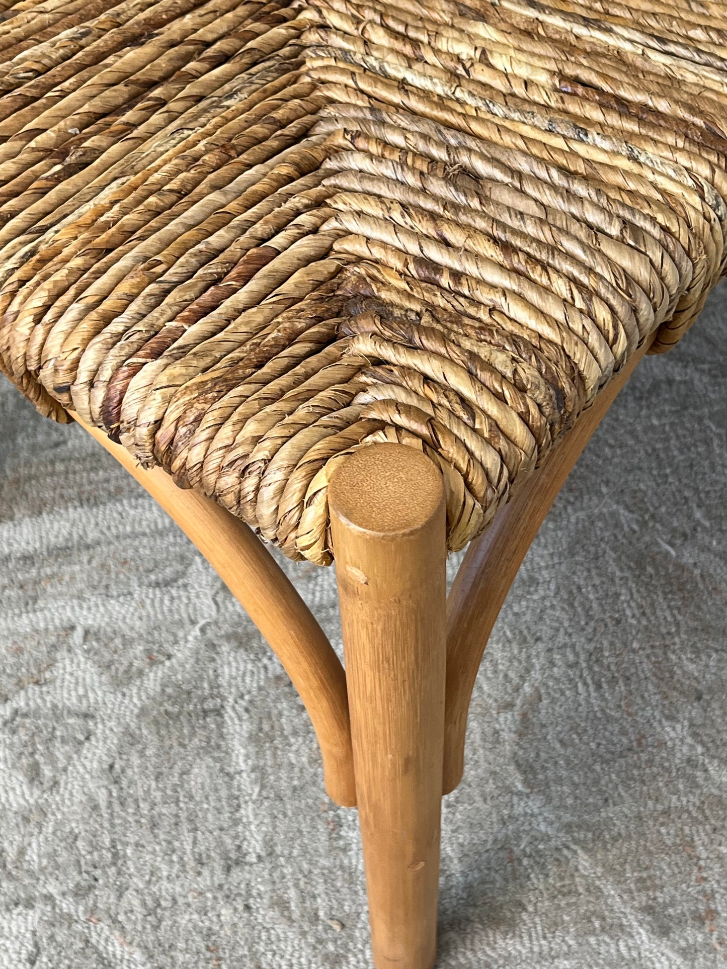 Woven Rattan Dining Chair