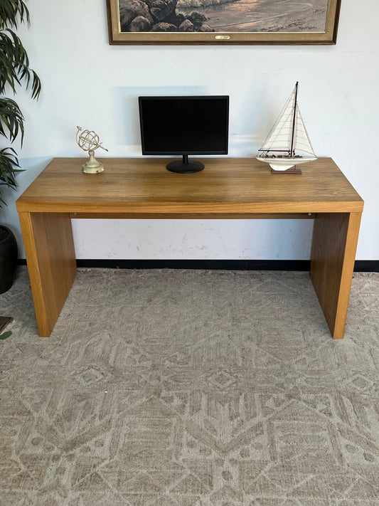 Ikea Style 60" Light Brown Desk