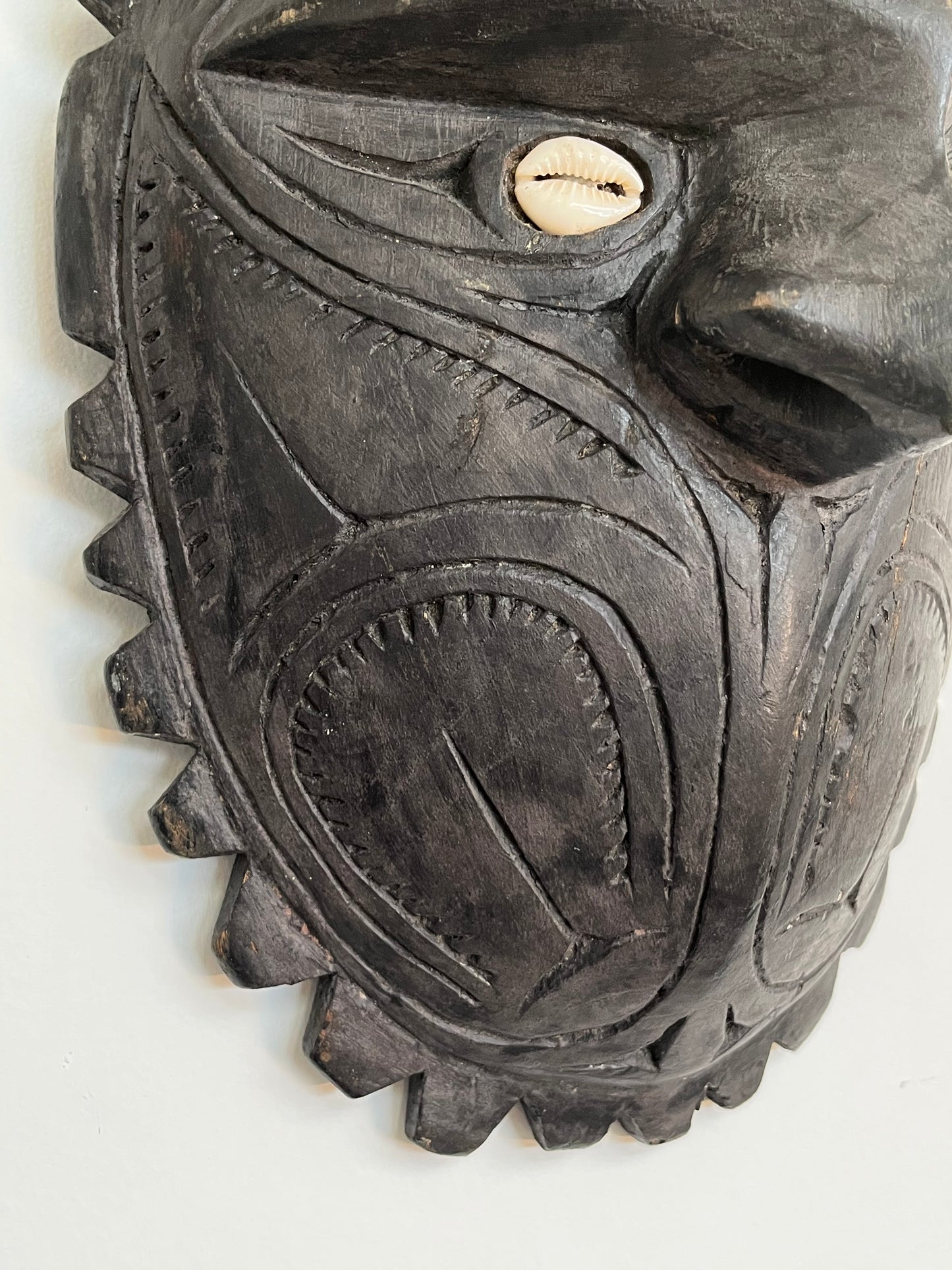 African Bwa Hand Carved Wooden Mask