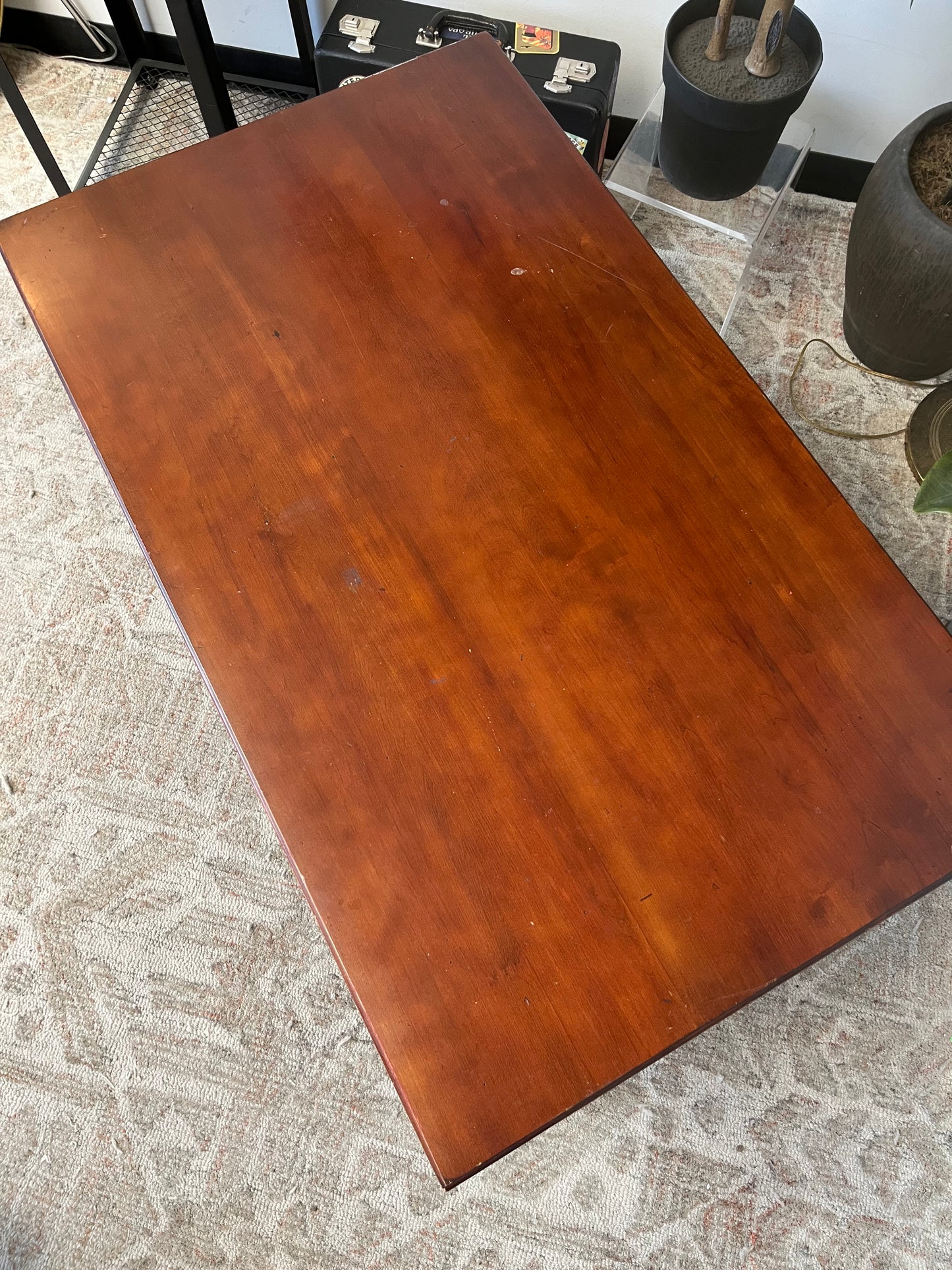 Ethan Allen Coffee Table With Scratches