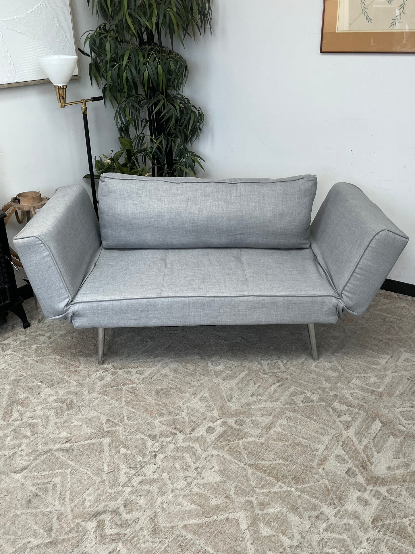 Grey Sofa Lounge Daybed
