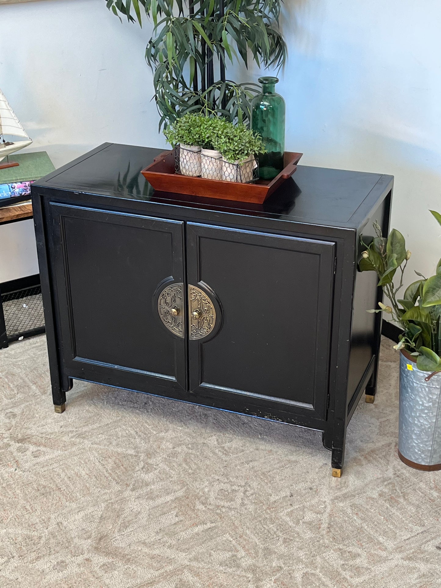 Asian Style Nightstand