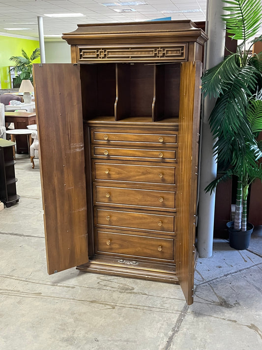 Antique Style Wooden Armoire