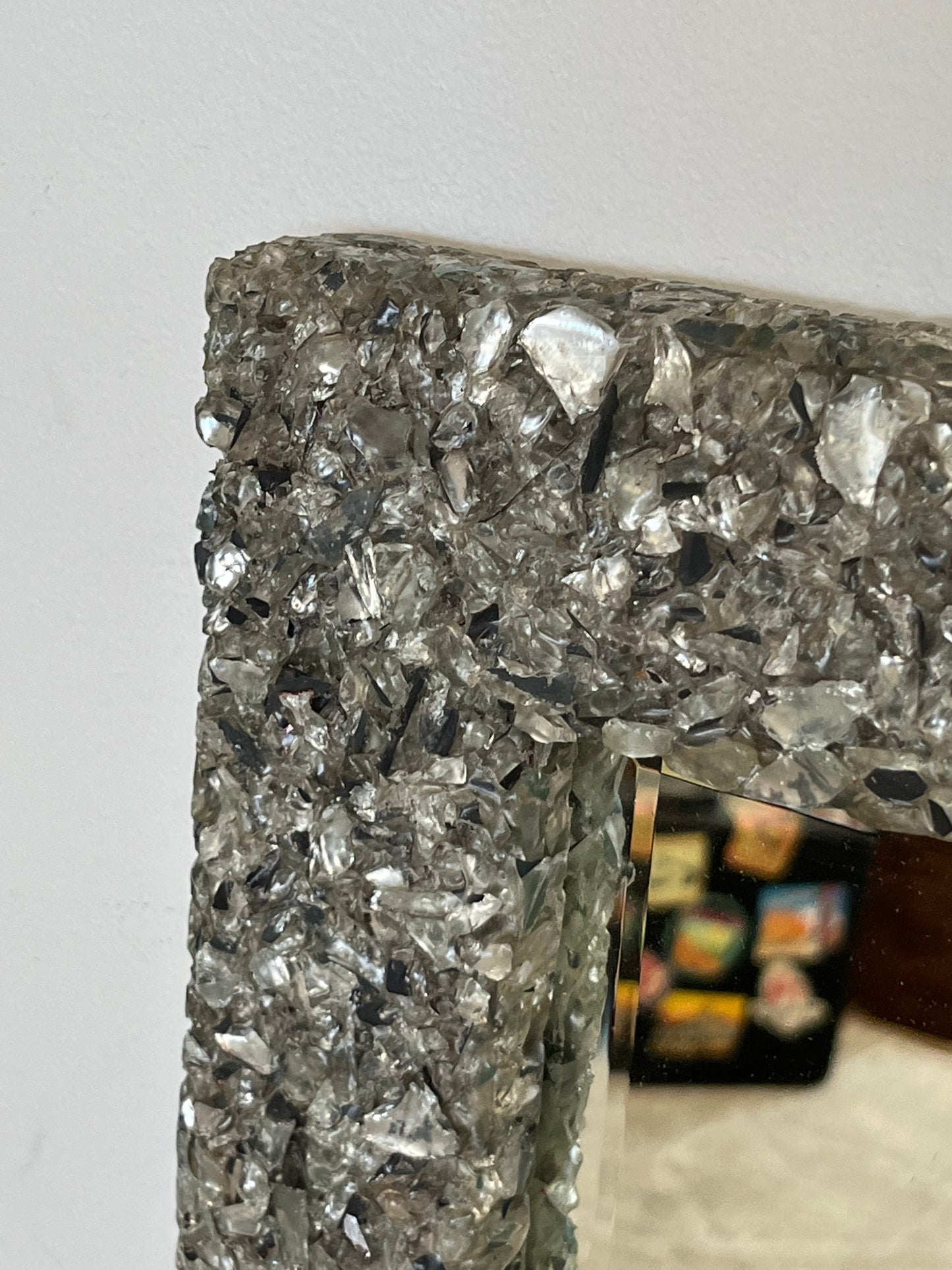Speckled Glass Mirror
