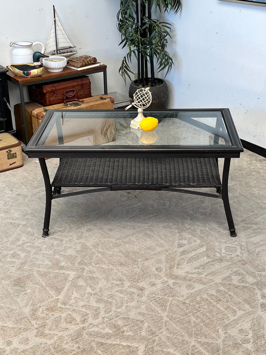 Woven Style Outdoor Coffee Table