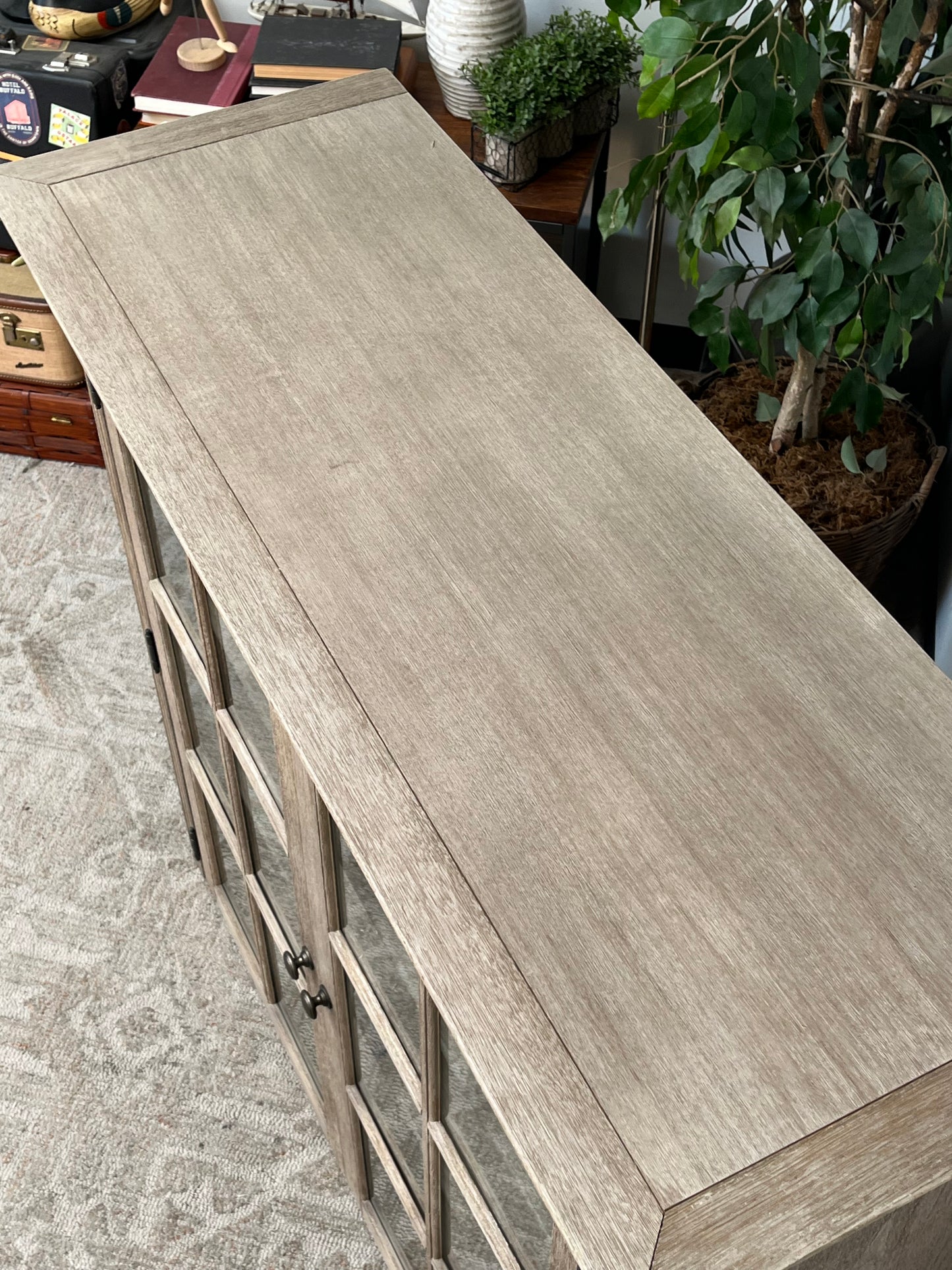 Farmhouse Style Hutch - No Base