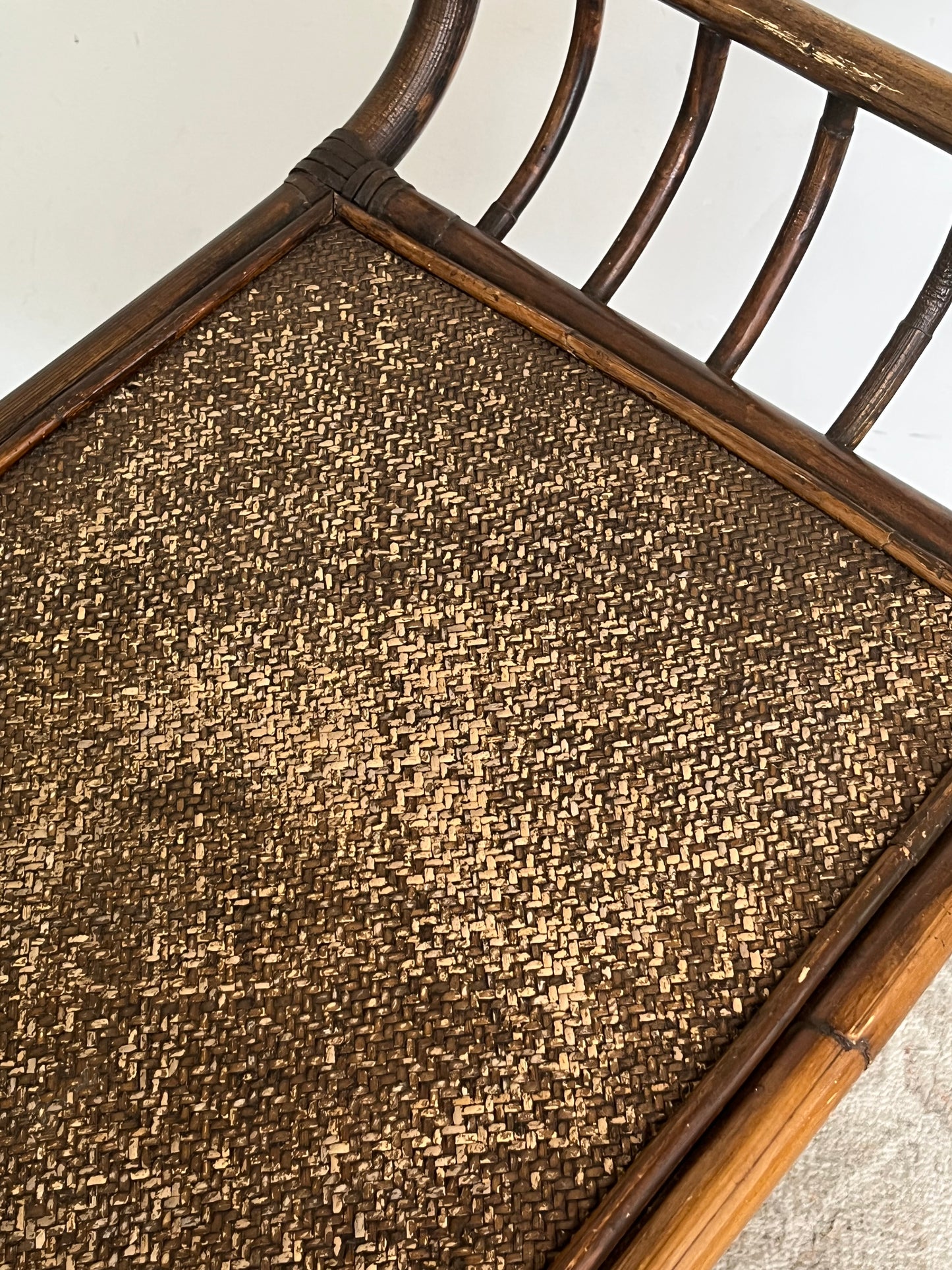 Rattan Console Table