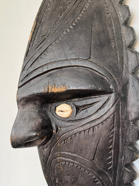 African Bwa Hand Carved Wooden Mask