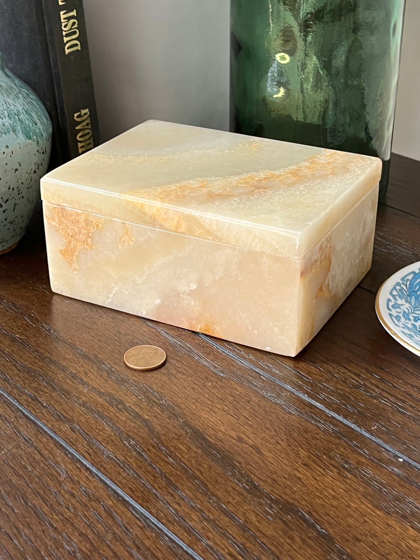 Natural Stone Tray with Lid
