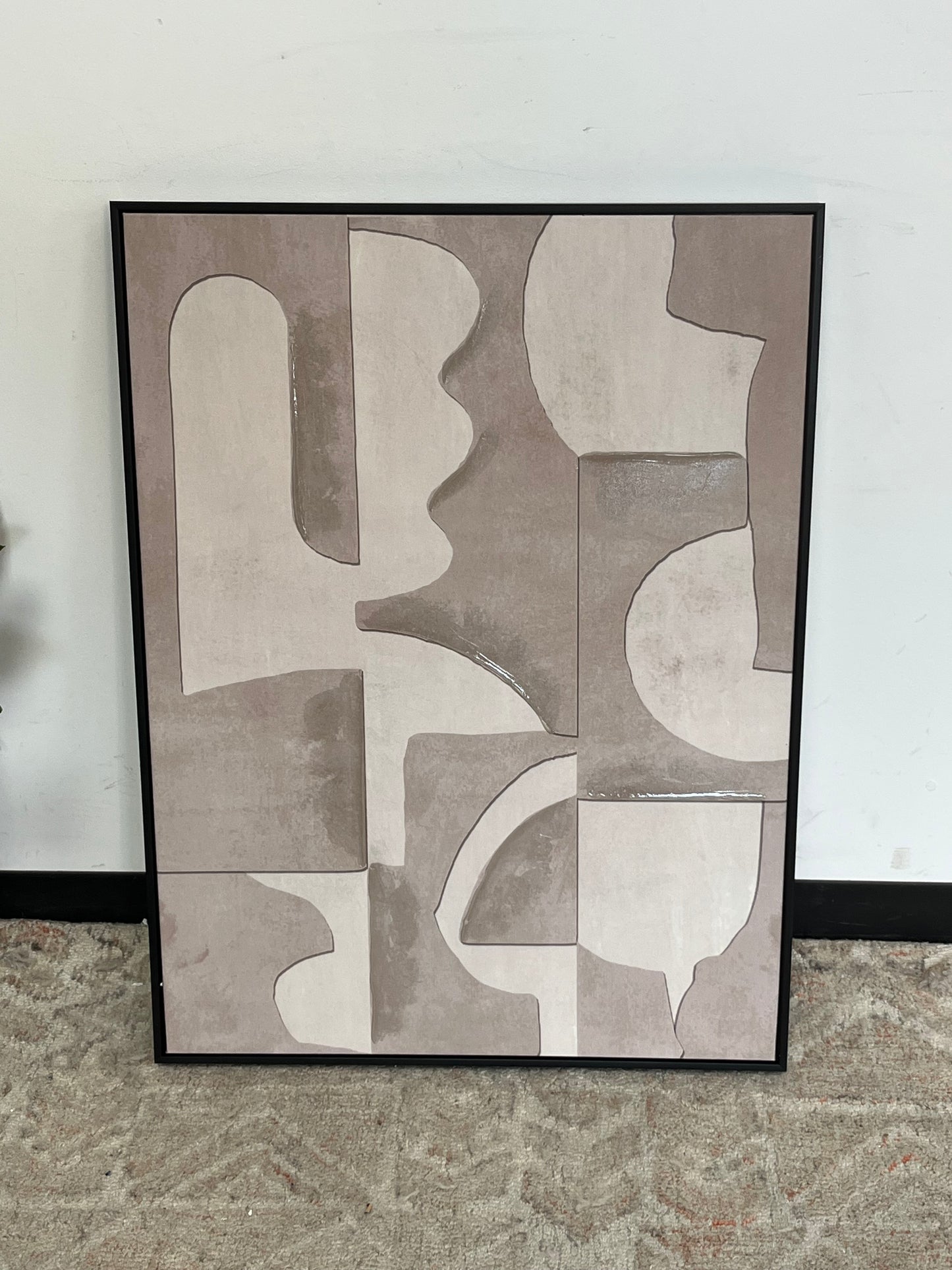 Grey Abstract Artwork