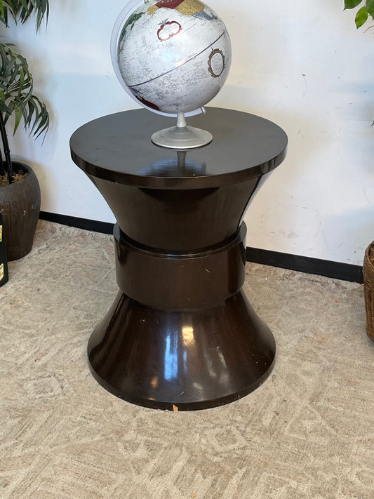 Modern Hourglass End Table