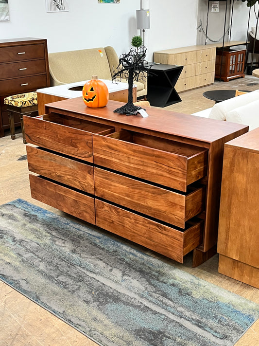 Mid Century Style 6-Drawer Dresser