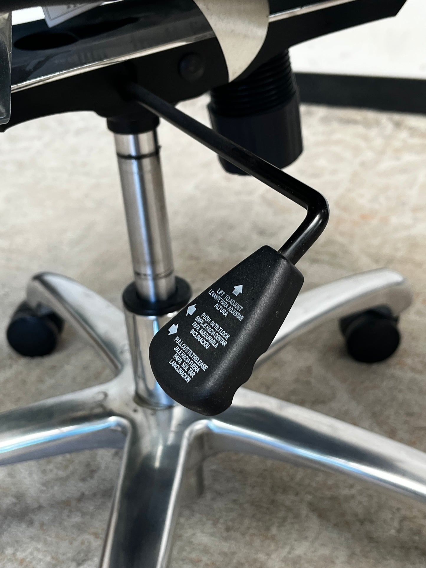 Modern Black Office Chair