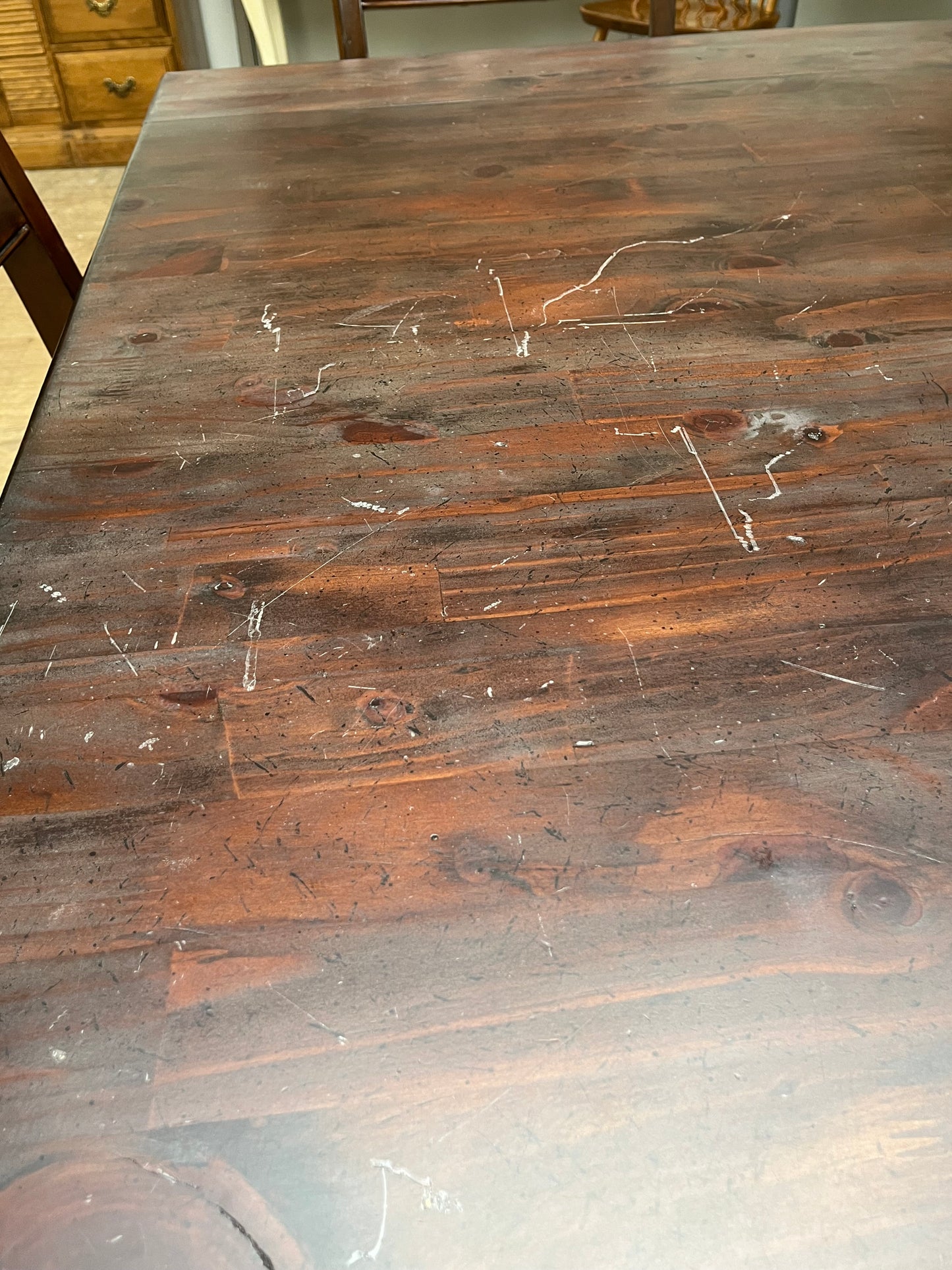 Legacy Furniture Rustic Style Dining Set With 6 Chairs