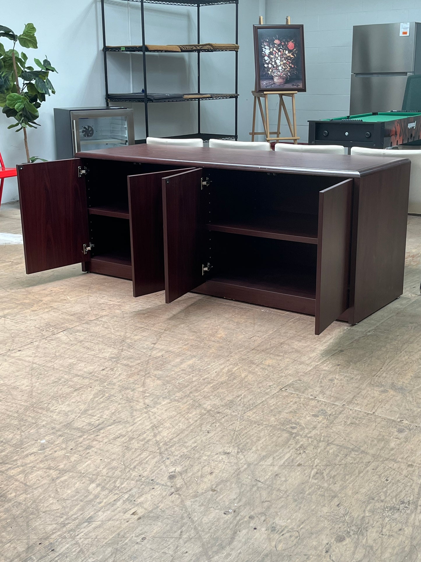 Office Redwood Buffet Cabinet