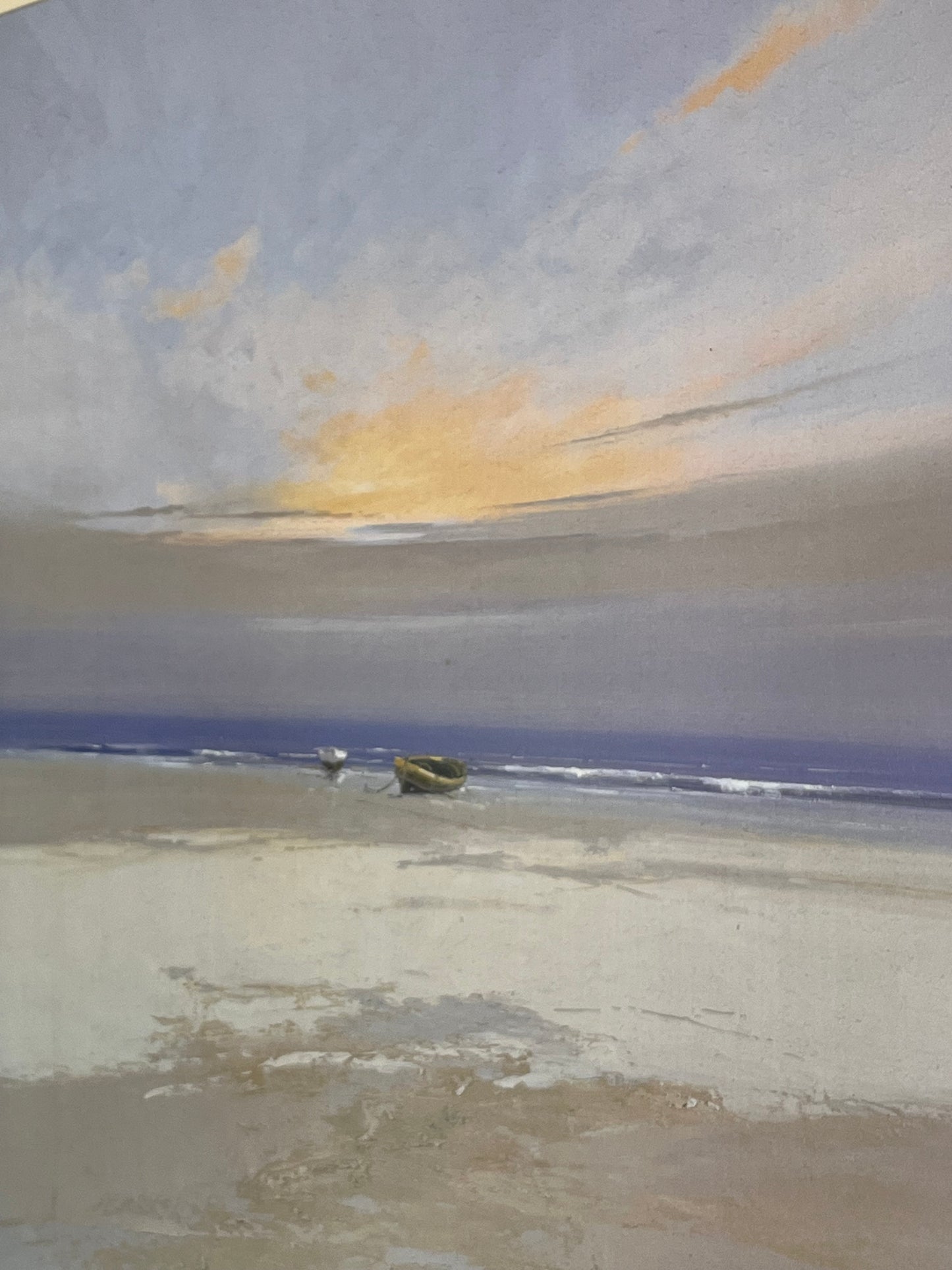 Frame Printed Beach Landscape Artwork
