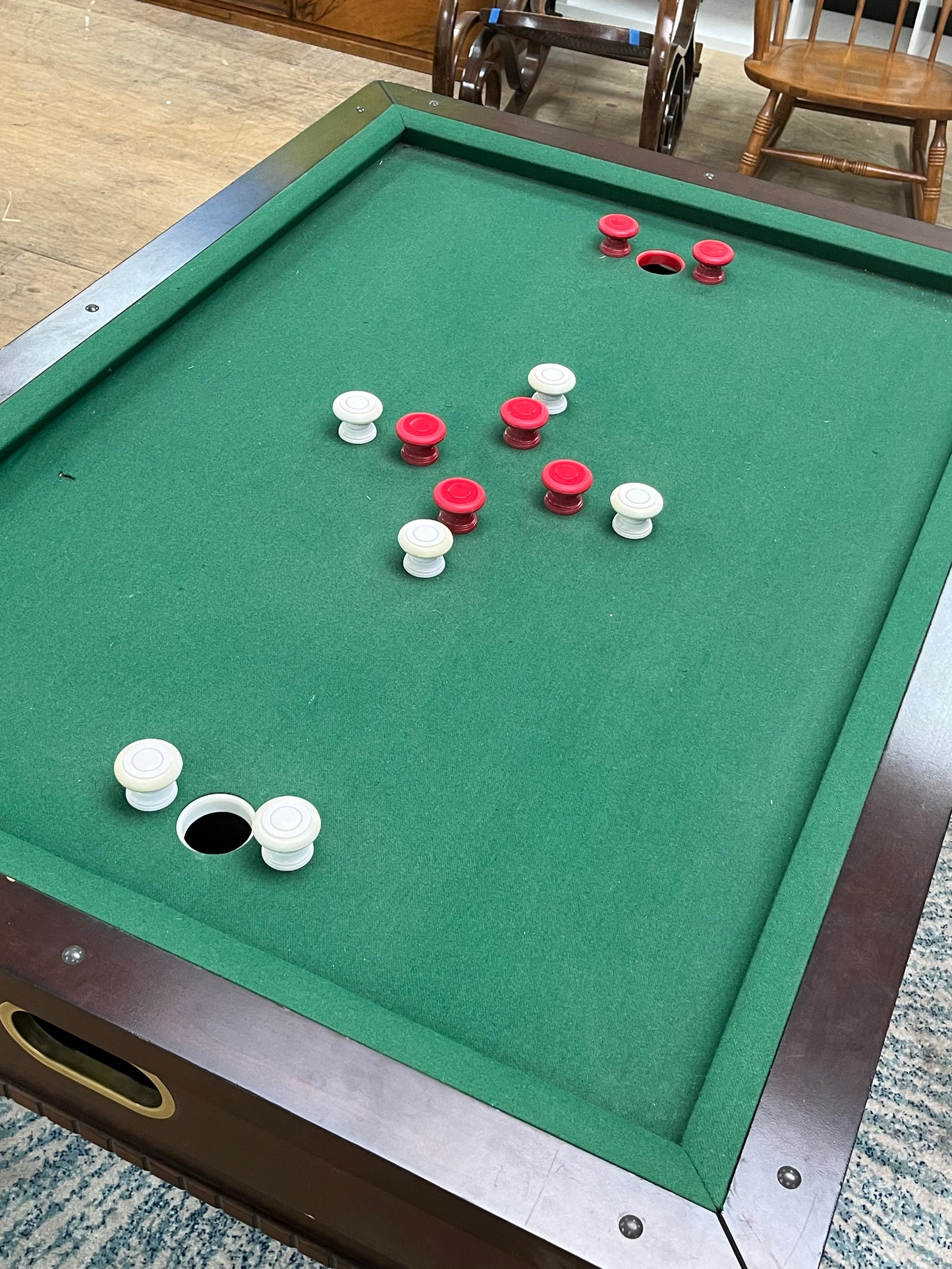 Bumper Pool Game Table