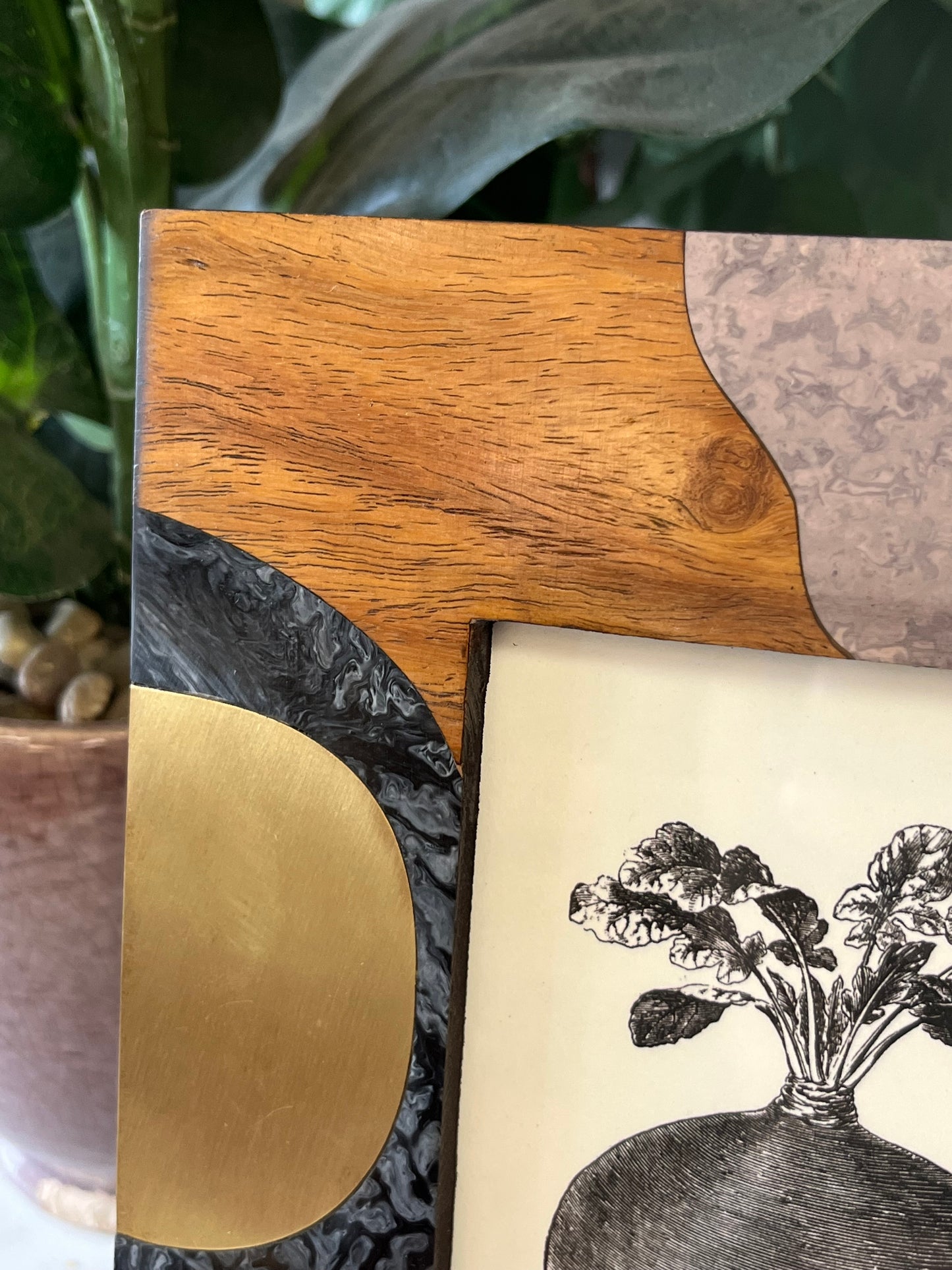 Eclectic Pattern 4" x 6" Picture Frame