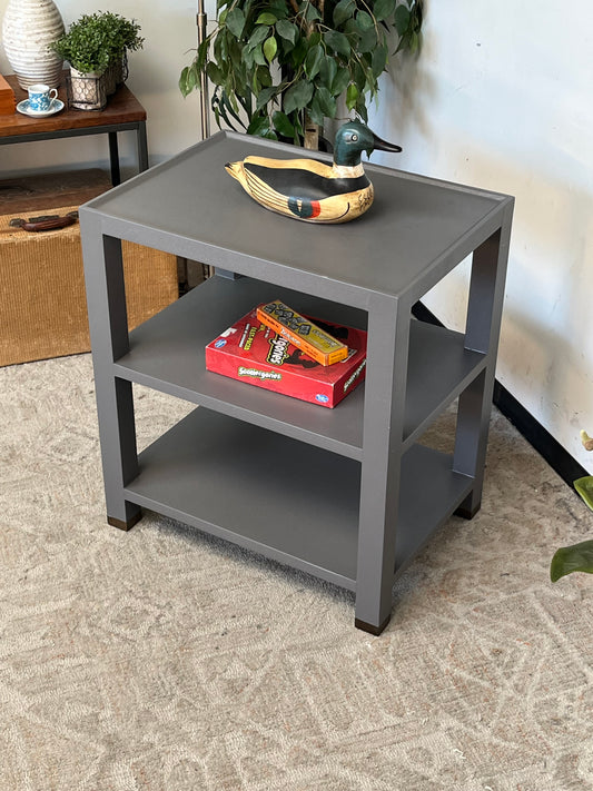 Modern Textured Side Table