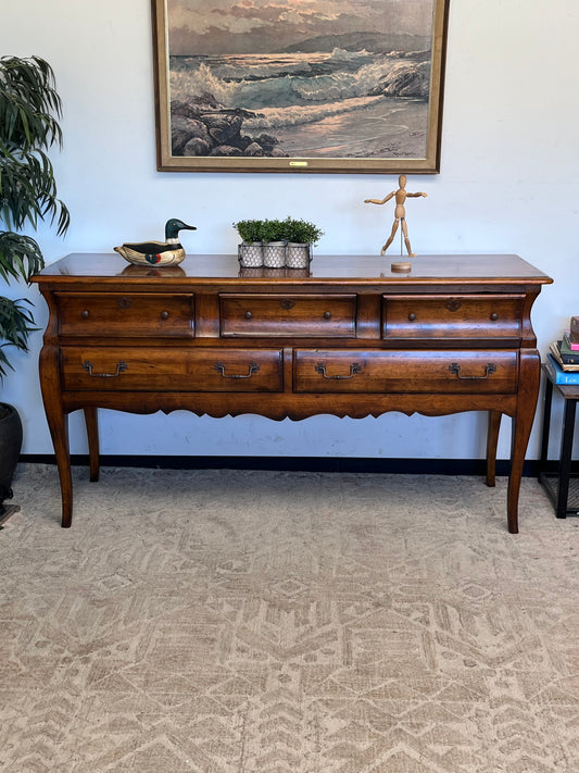 Henredron French Country Oak Credenza