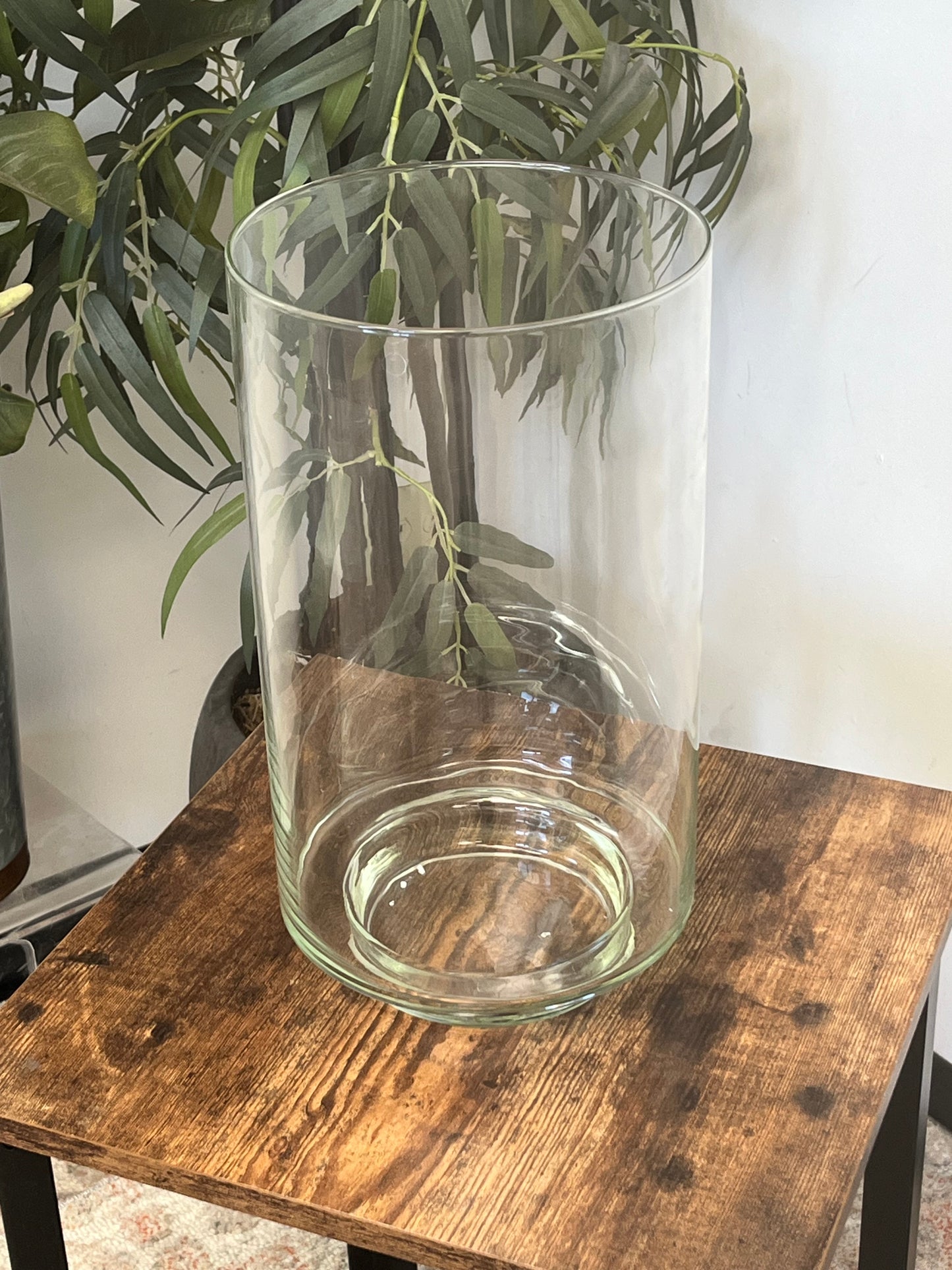 Large White Ceramic Hurricane