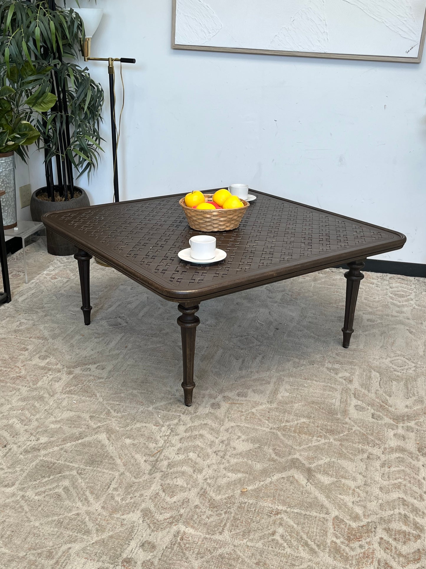 Mallin Funiture Outdoor Patio Coffee Table