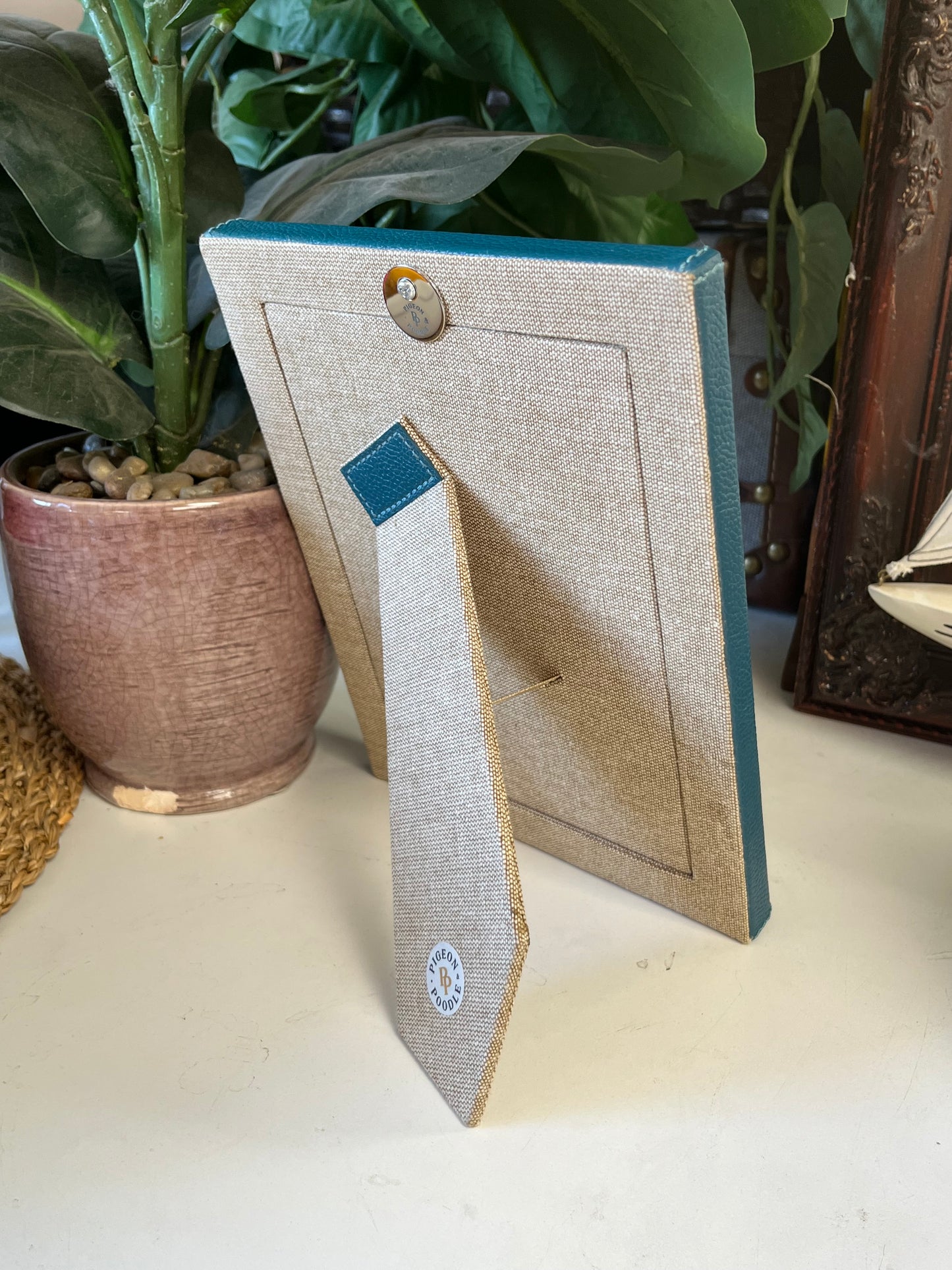 Modern Teal 7" x 5" Picture Frame