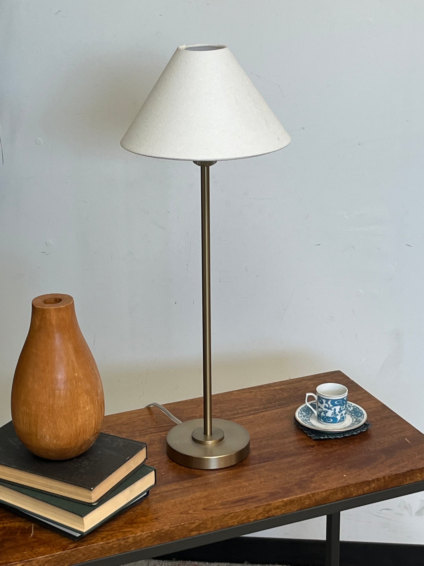 West Elm Stainless Steel Table Lamp
