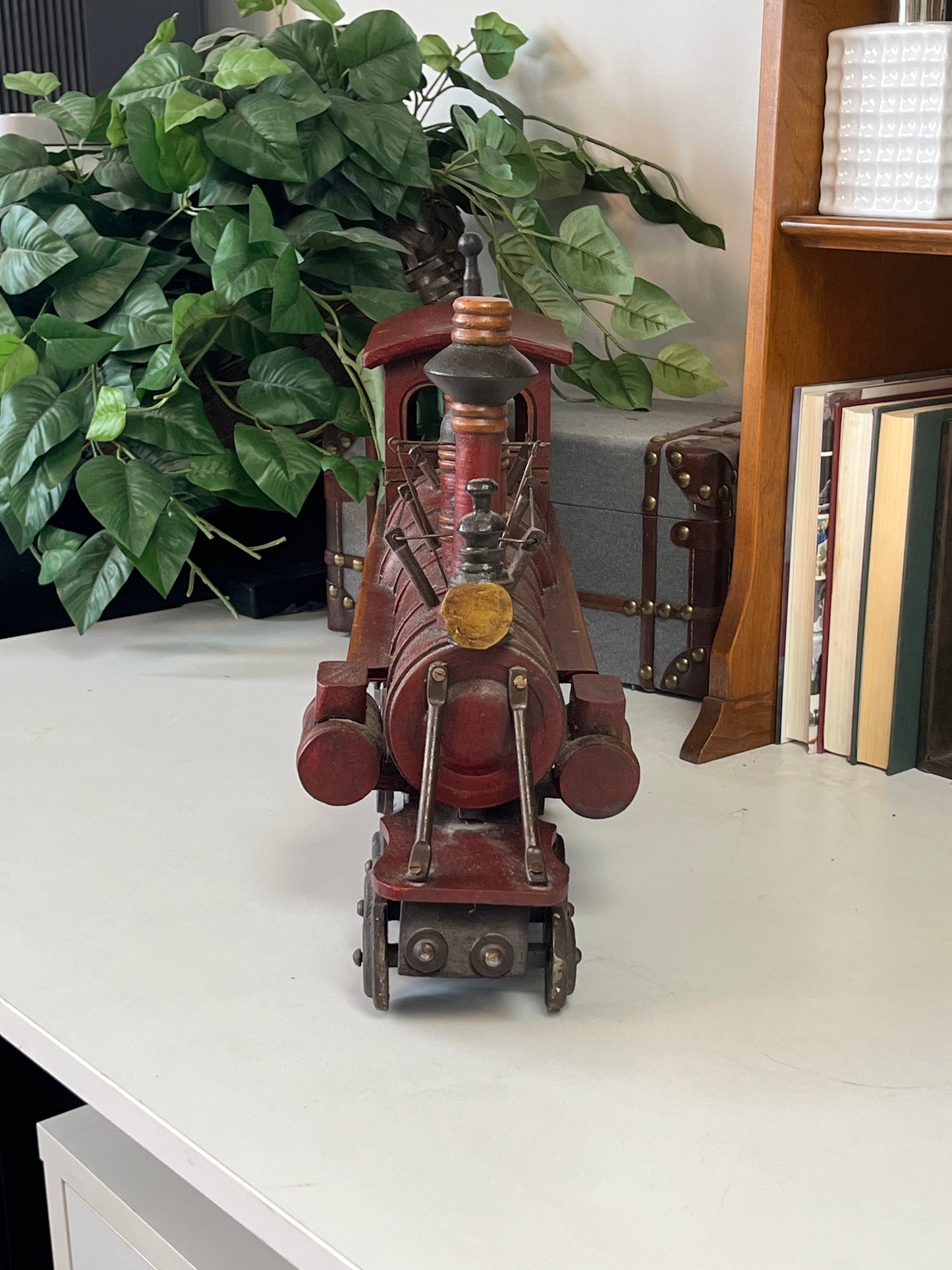 Vintage Wooden Model Train