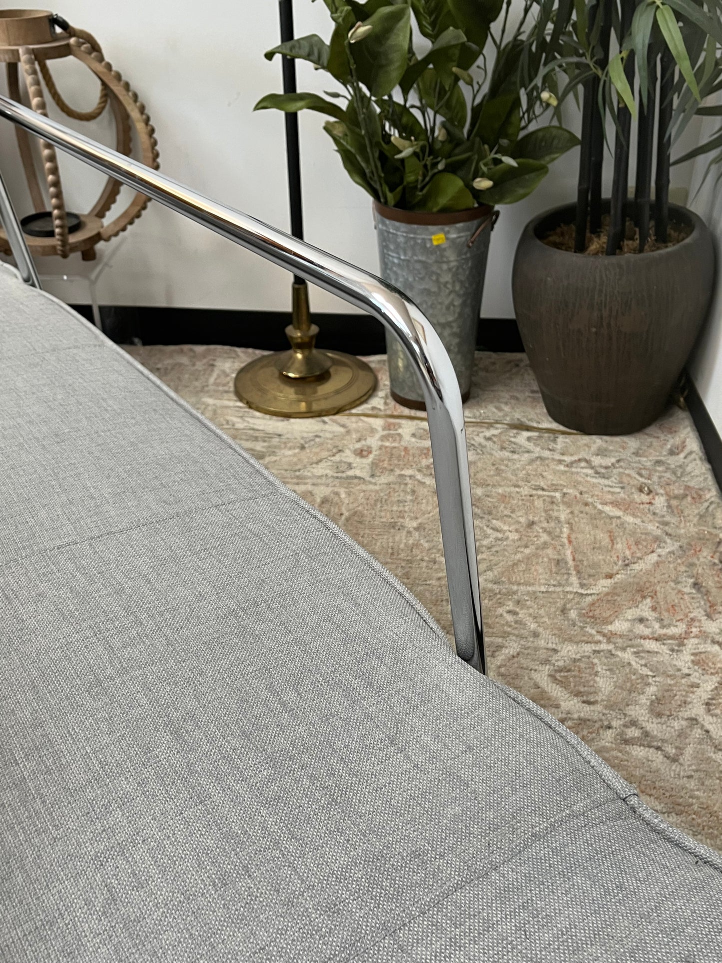 Grey Sofa Lounge Daybed