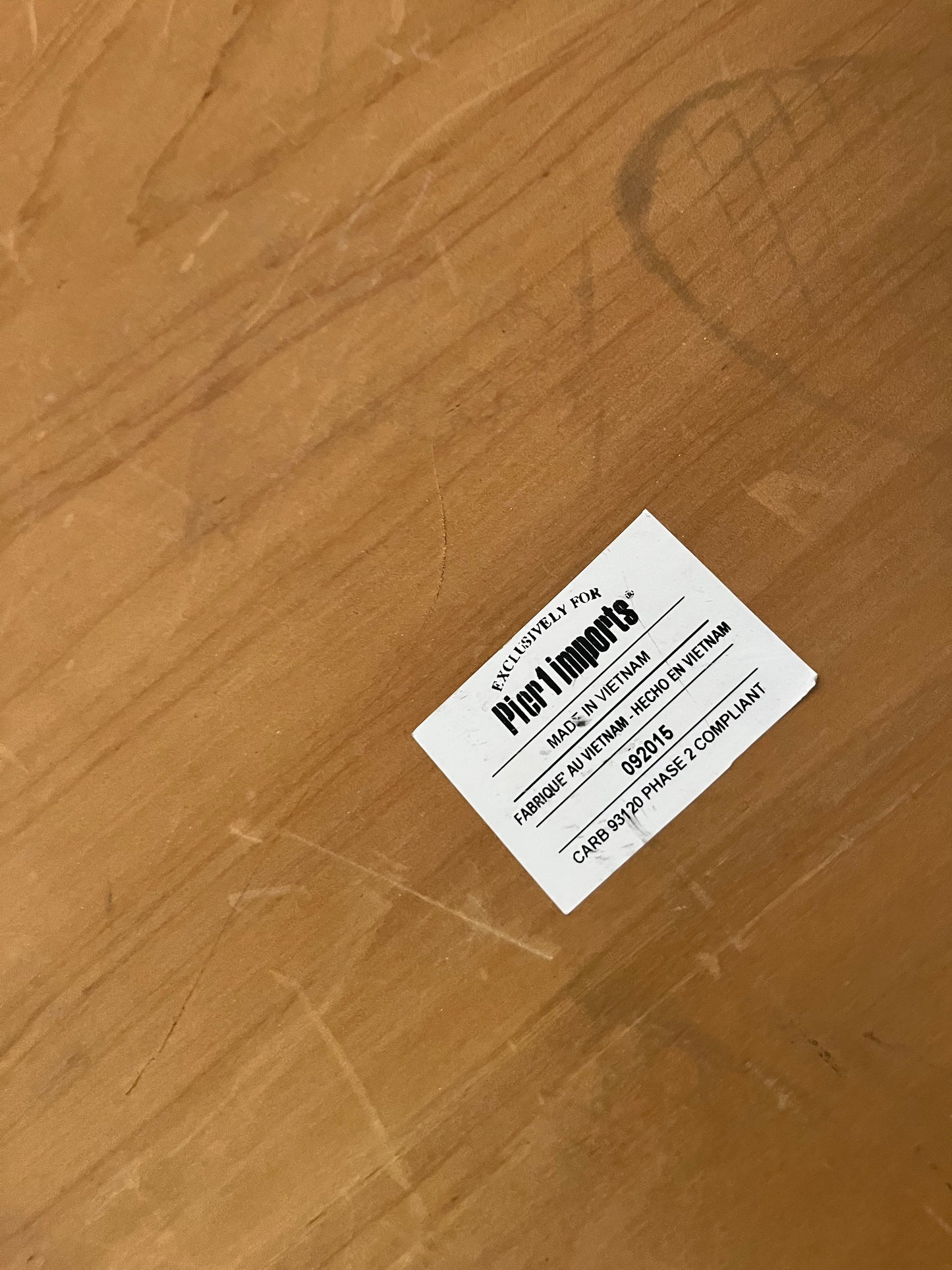 Pier 1 Imports 80.5" Dining Table