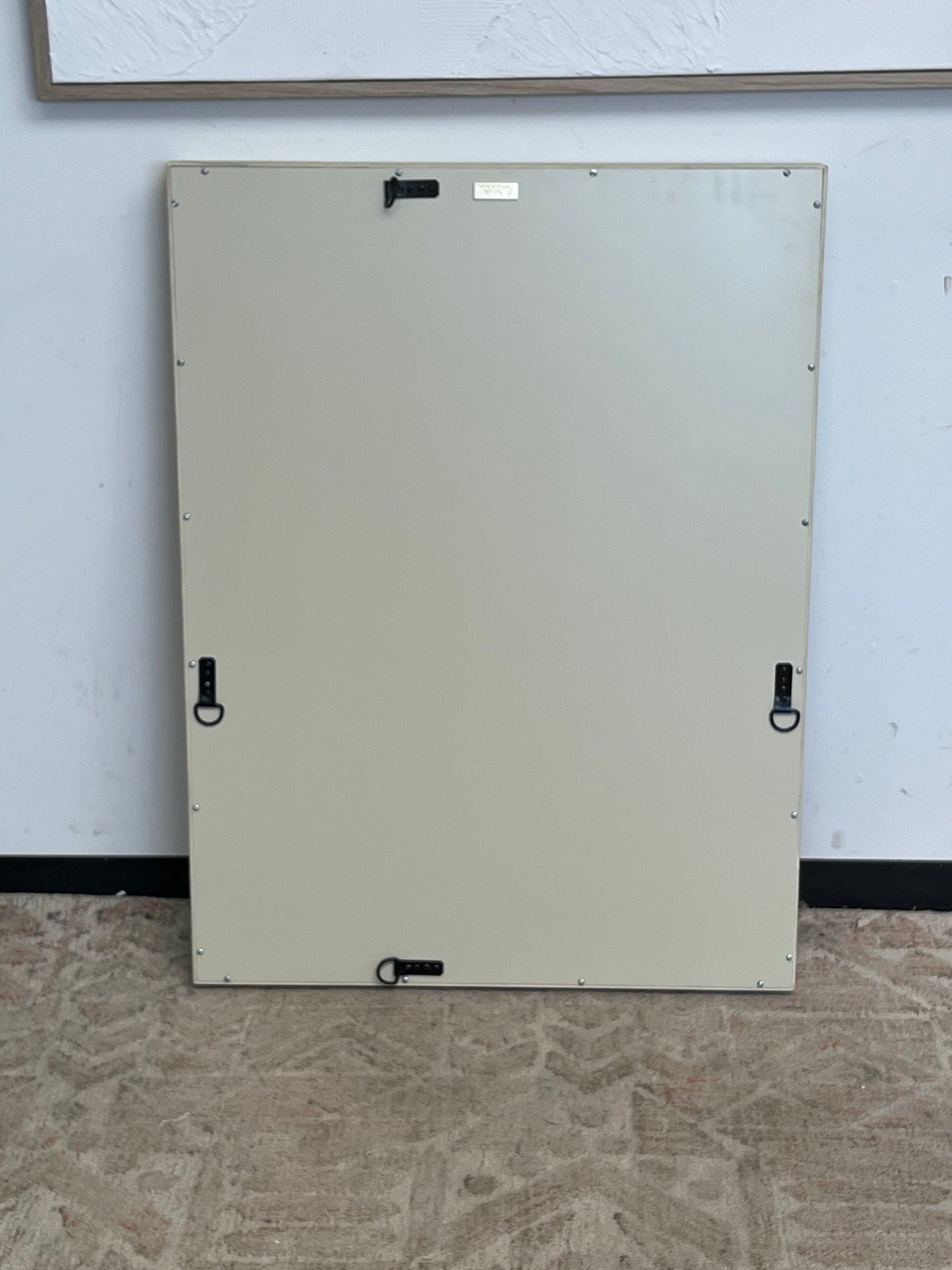 Faux Shagreen Hanging Wall Mirrors