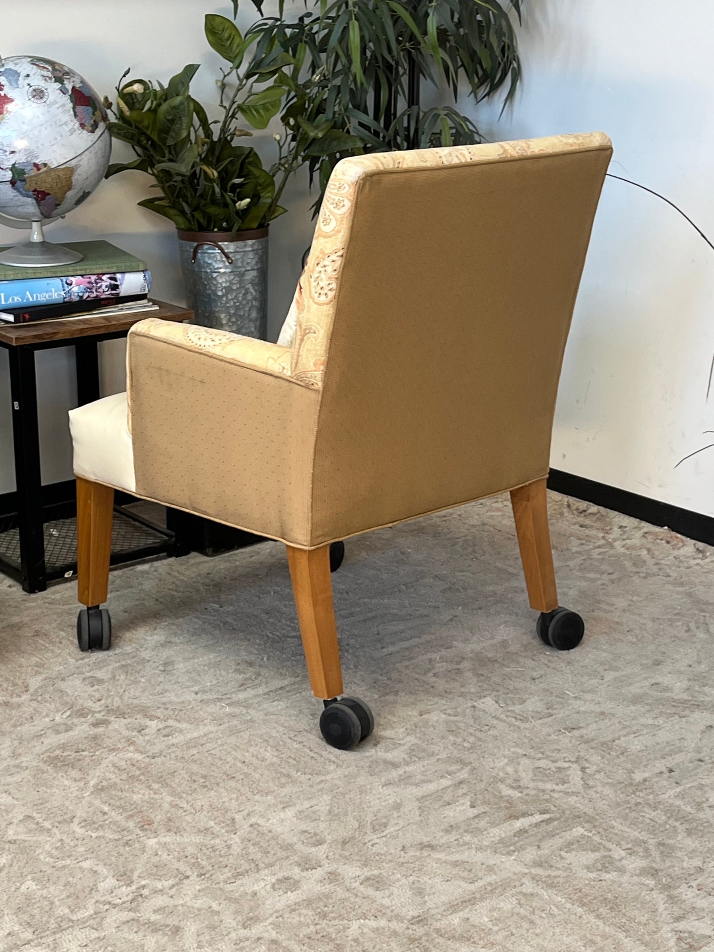 Floral Pattern Armchair