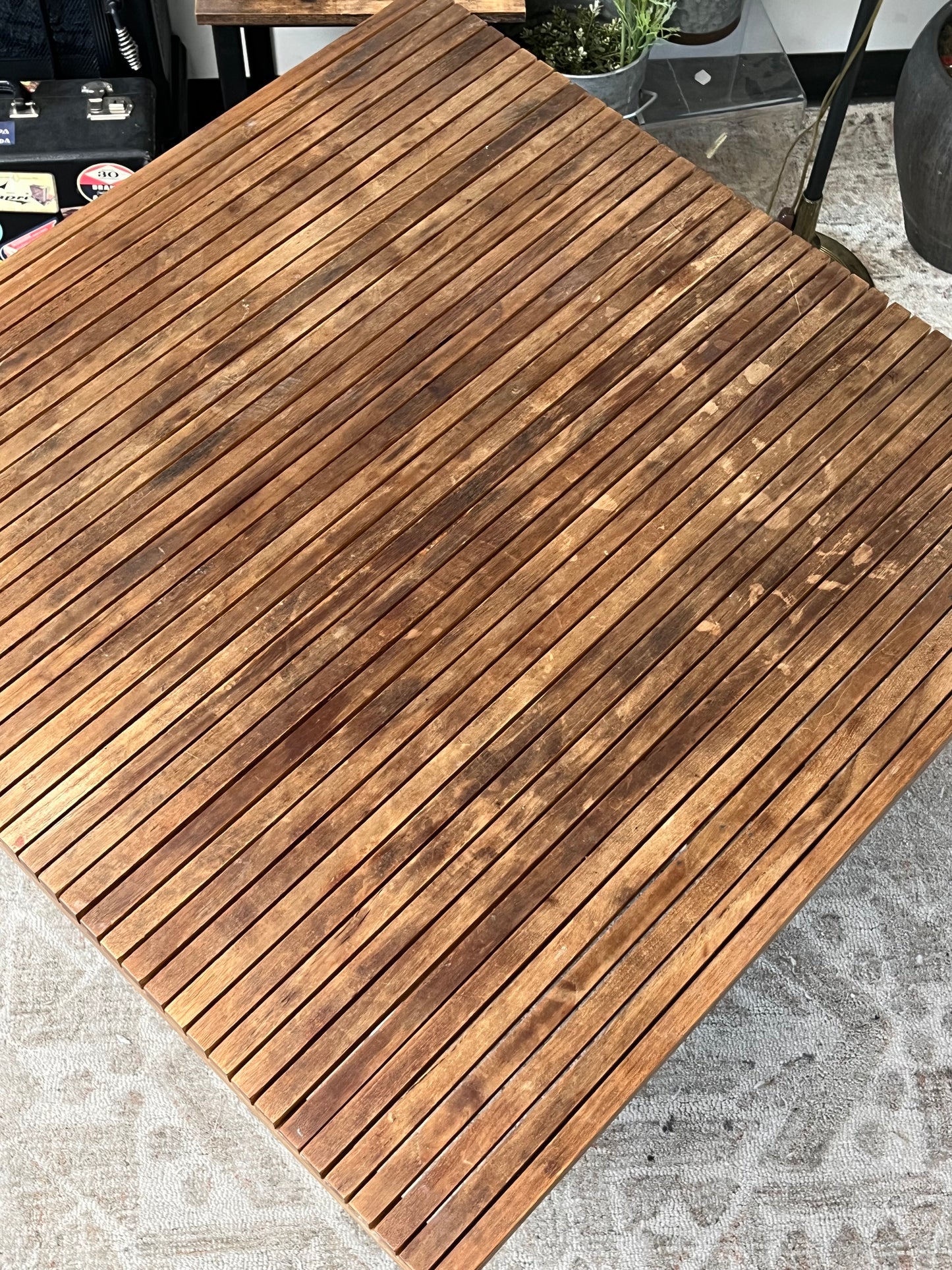 Modern Wooden Square Cafe Table