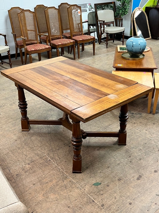 Rustic Style Wooden Dining Table