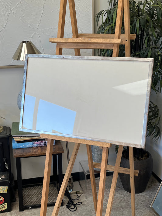 Brushed Silver Frame 27.25" x 16.75" Art Frame