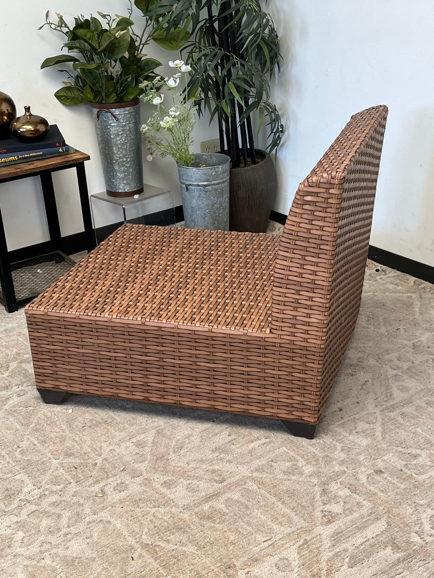 Outdoor Lounge Chair Without Cushion