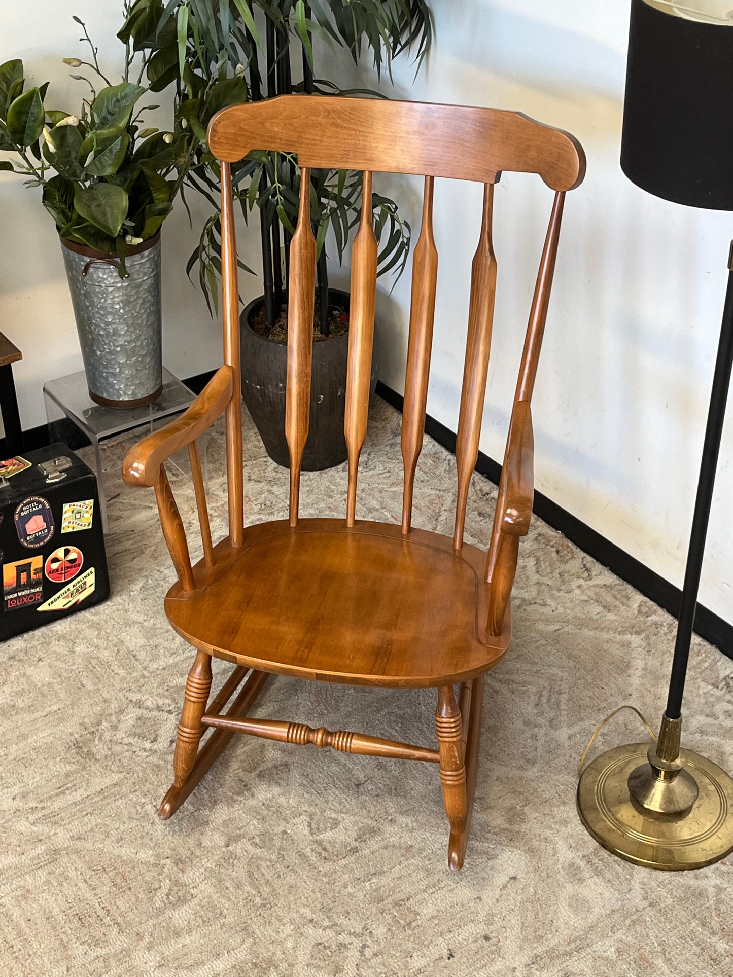 Antique Style Wooden Rocking Chair