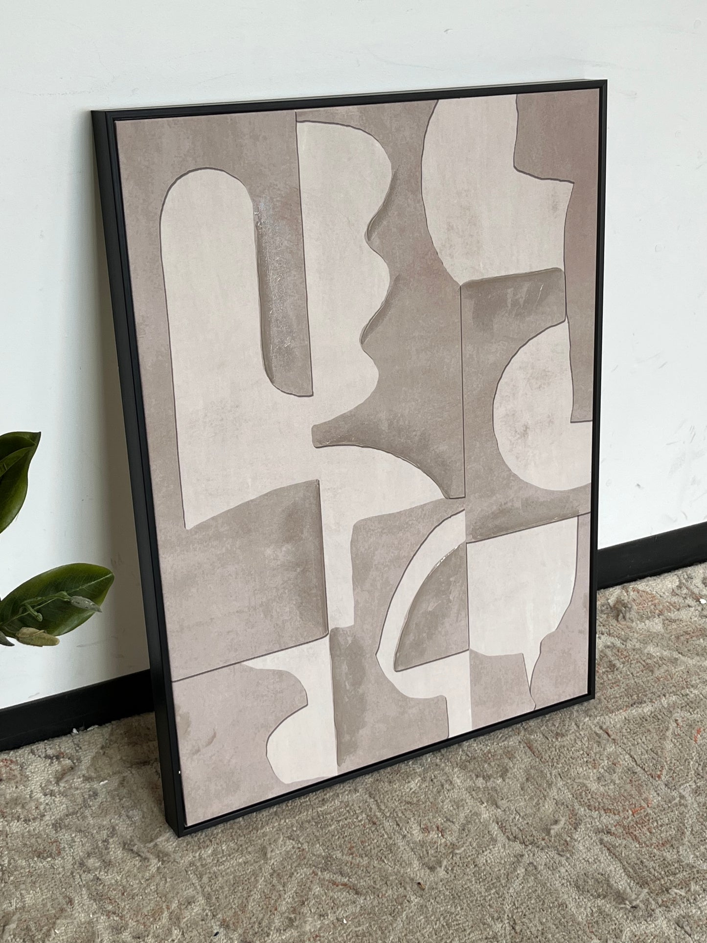 Grey Abstract Artwork