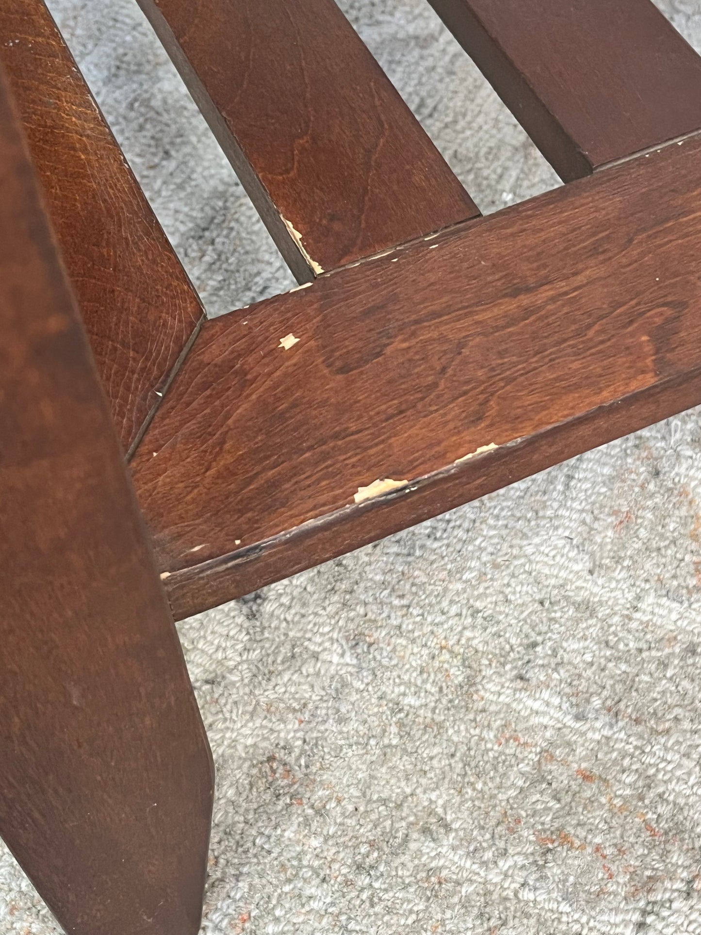 Craftsman Style Glass Nightstand